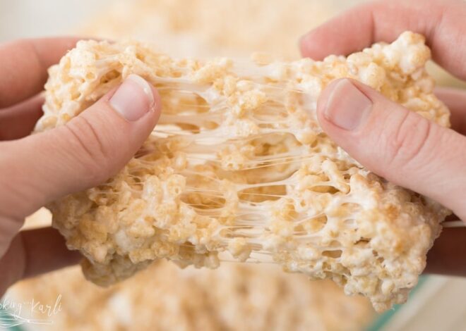 Campfire Delight: Elevating Rice Krispies to Gourmet Snack Status