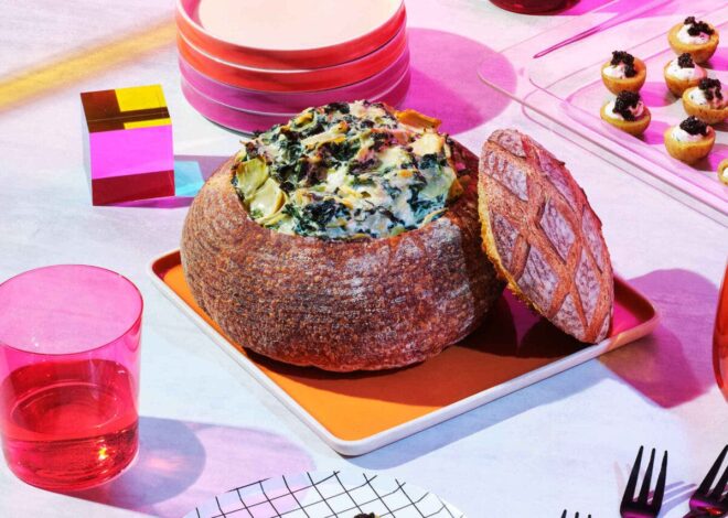 Dive into Deliciousness: Smoked Spinach & Artichoke Dip in a Bread Bowl