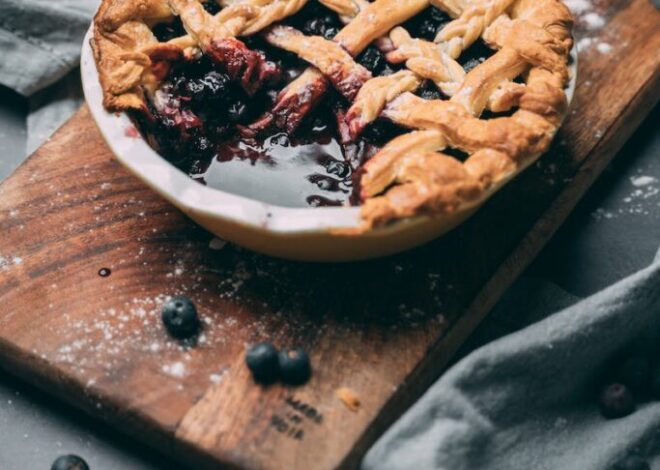 How to Make the Most Gorgeous Blueberry Pie Ever