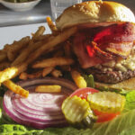 A Culinary Adventure: The Ultimate PB & J Double Bacon Cheese Burger Experience