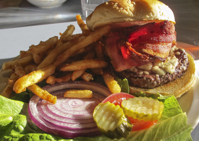 A Culinary Adventure: The Ultimate PB & J Double Bacon Cheese Burger Experience