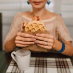 How to Make a Mini Waffle Iron Breakfast with Steak and Eggs