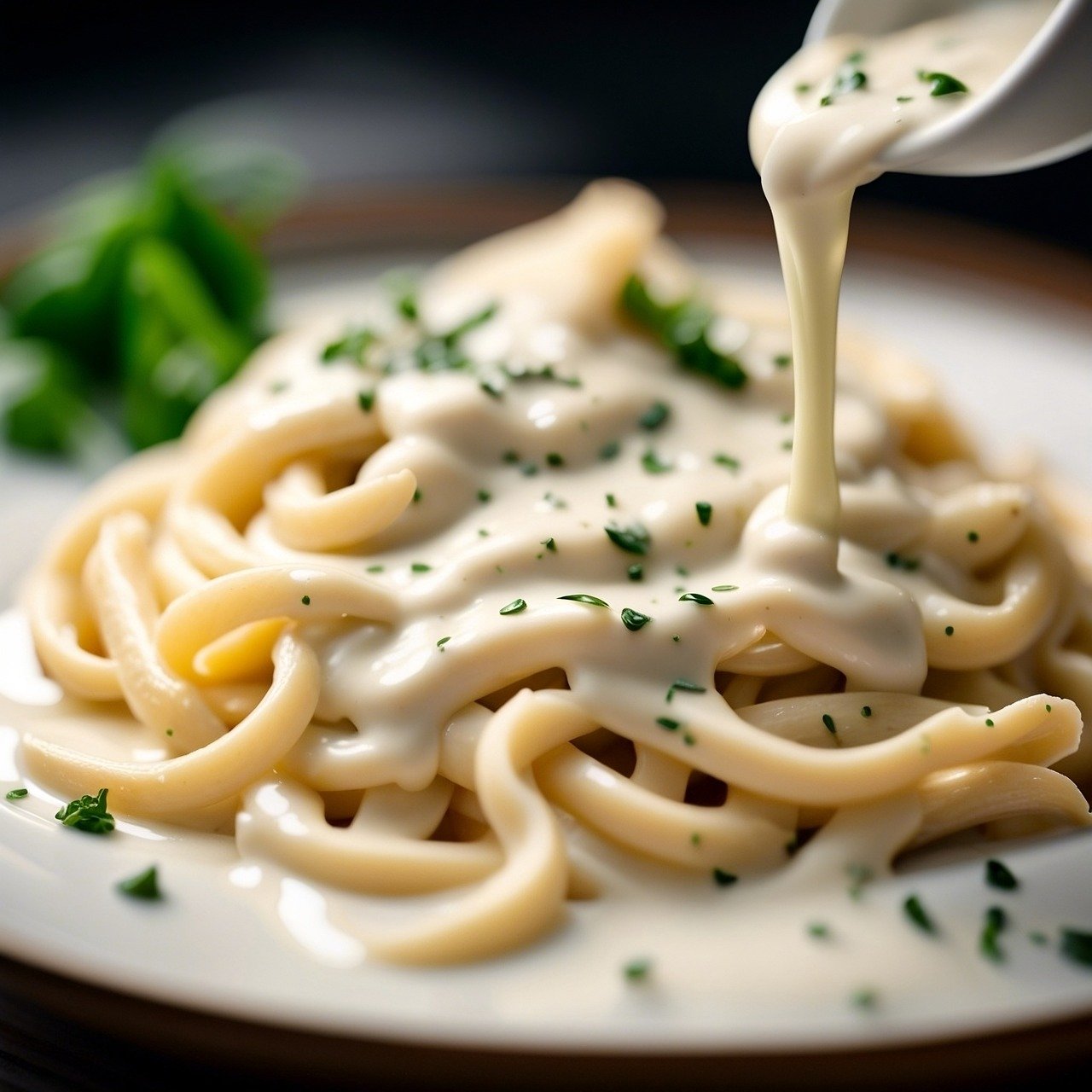 alfredo, fettuccine, pasta