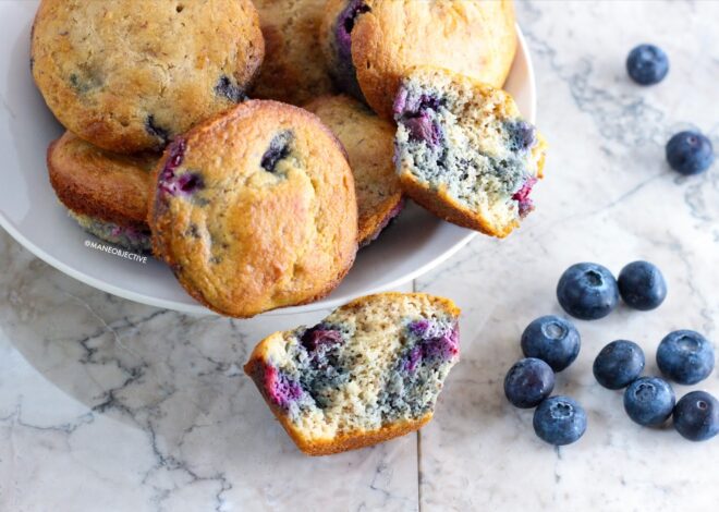 Baking Bliss: Elevating the Classic Blueberry Muffin to Perfection