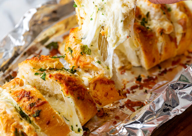 Cheesy Stuffed Garlic Bread: The Ultimate Comfort Food