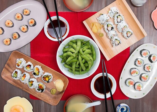 Savor the Extravaganza: Crafting a Homemade Sushi Dinner for Two