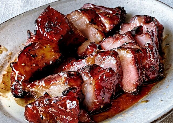 Succulent Homemade Pork Belly Char Siu: A Culinary Journey