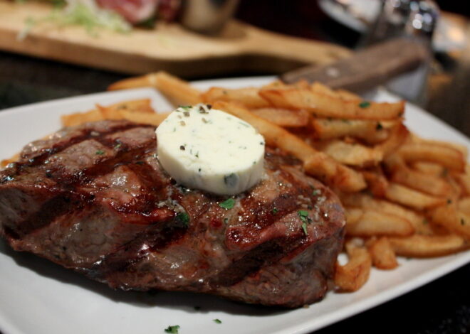 Sizzling Homemade Steak Frites with Café de Paris: A Culinary Journey