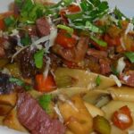 Savor the Elegance: Homemade Mushroom Pappardelle with Smoked Duck