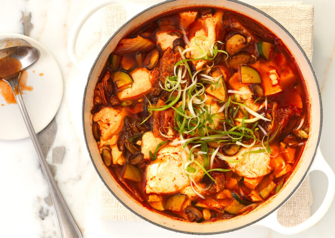 Savor the Spice: A Journey into Homemade Kimchi Soondubu Jjigae