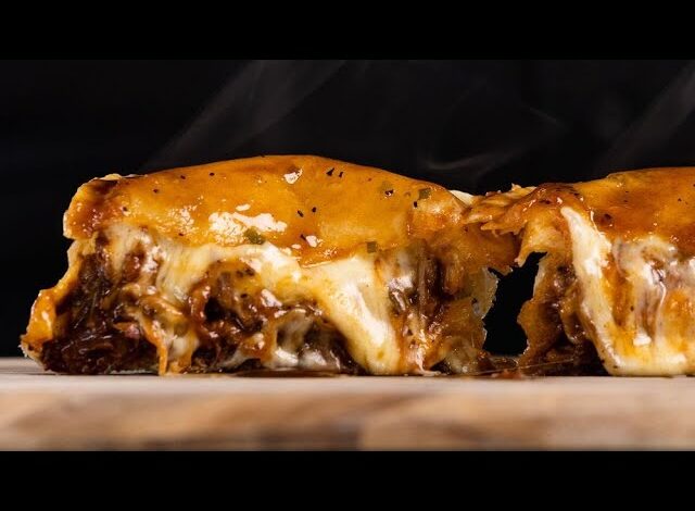 Savory Smoked Brisket and Cheese Pie: A Homemade Delight