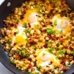 Sizzle Your Morning: The Ultimate Bacon, Egg, & Hash Brown Skillet