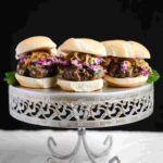 Sizzling Summer Delight: Lamb Sliders with Feta Sauce and Pizza Morsels