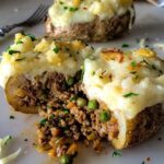 Twist on Tradition: Shepherd’s Pie Stuffed Baked Potatoes Recipe