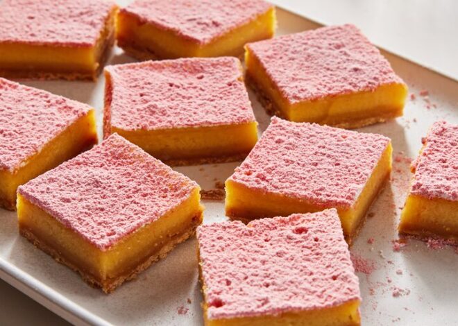 Zesty Pink Grapefruit-Lemon Bars: A Citrusy Twist on a Classic Dessert