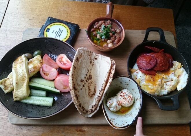 A Lebanese Breakfast Bonanza: From Manakish to Labneh and Beyond