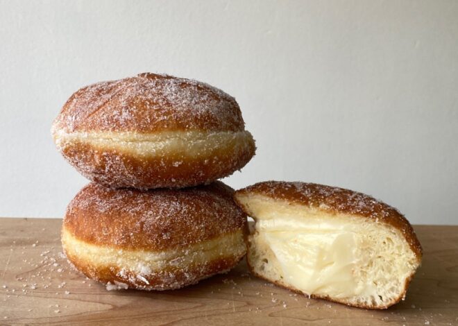 Diving Into the Decadent World of Polish Bavarian Crème Pączki