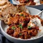 Savor the Spice: Mastering Homemade Beef Rogan Josh with Rice and Naan