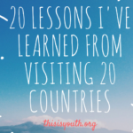 How I Visited 20 Countries in One Year and What I Learned