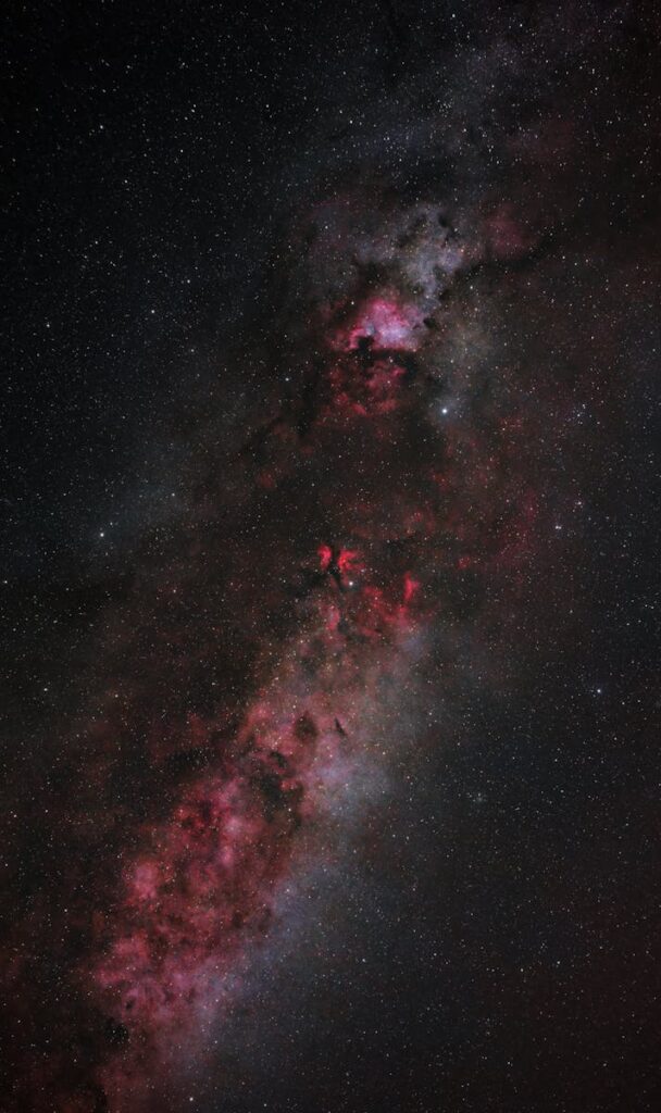 Cygnus Constellation of the Milky Way