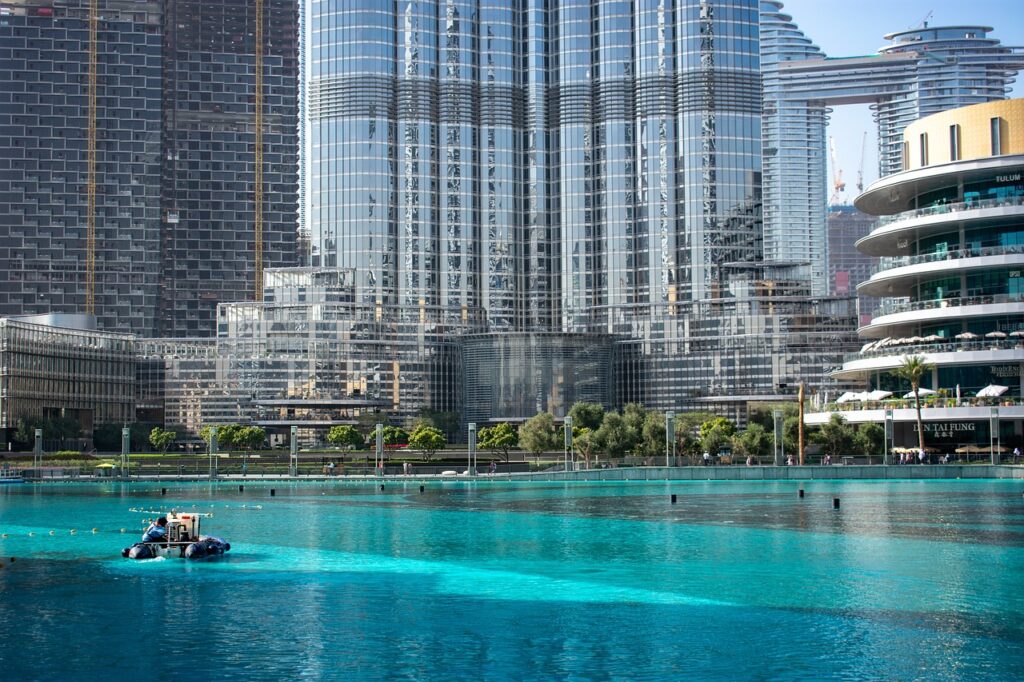 burj khalifa, dubai, buildings