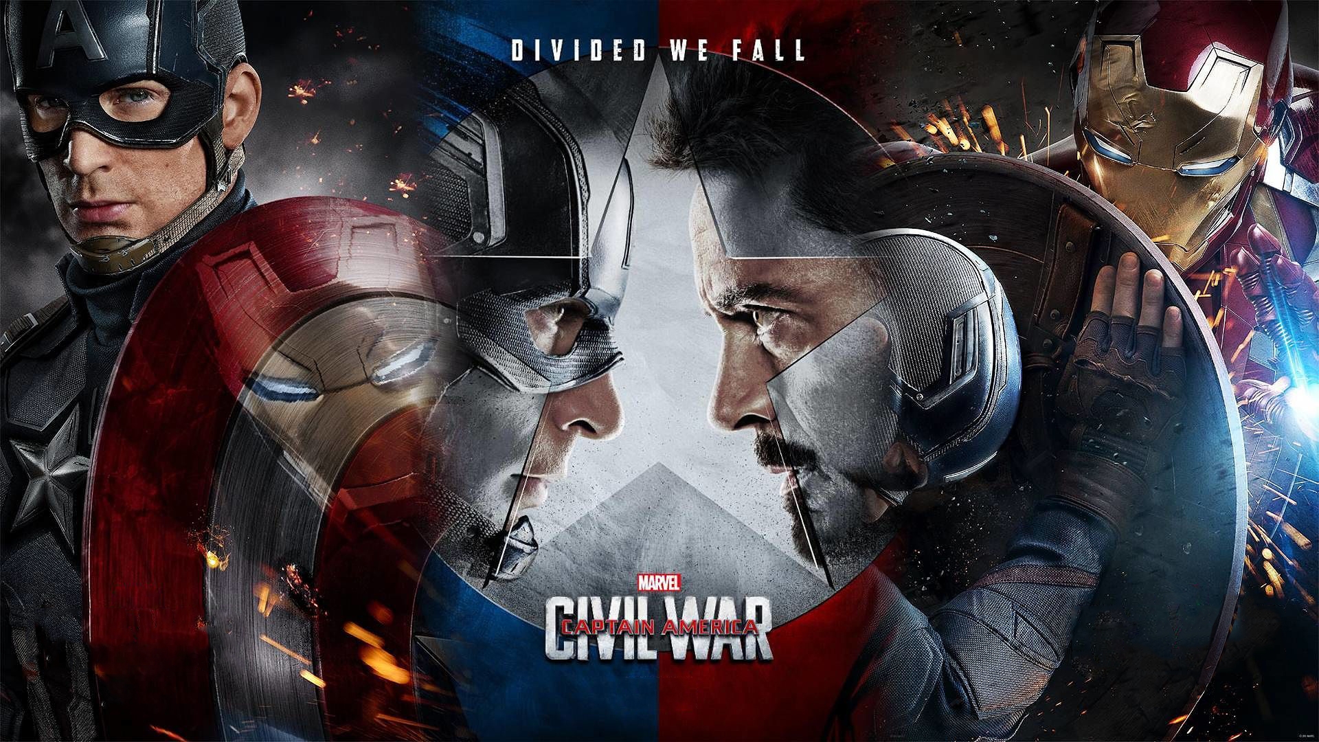 7. Captain America: Civil War 2016