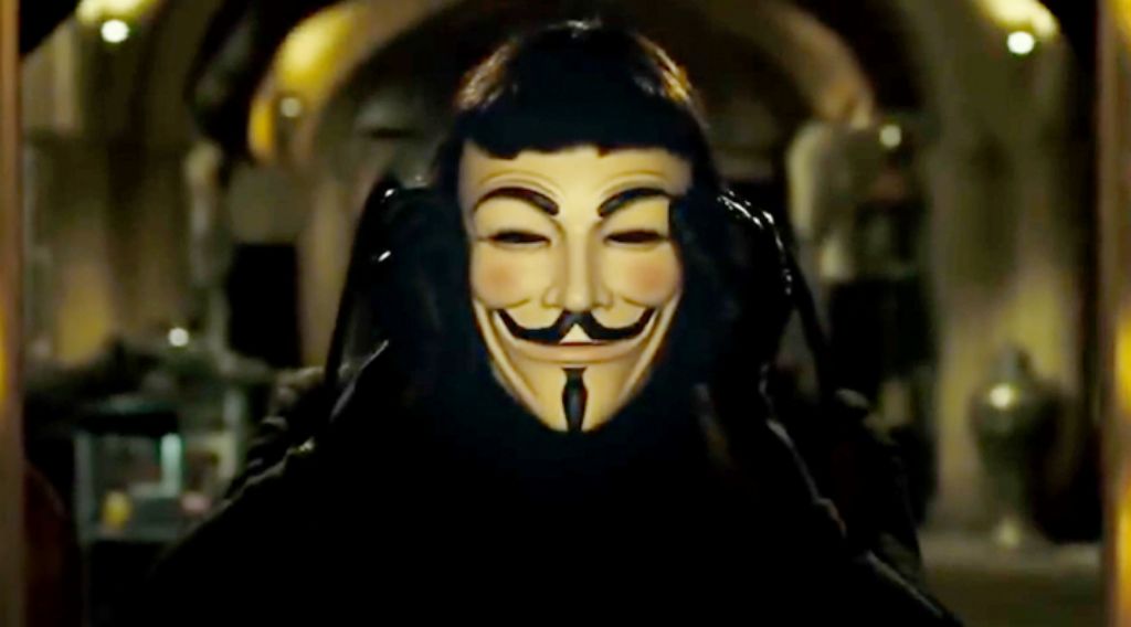 10. V for Vendetta 2005