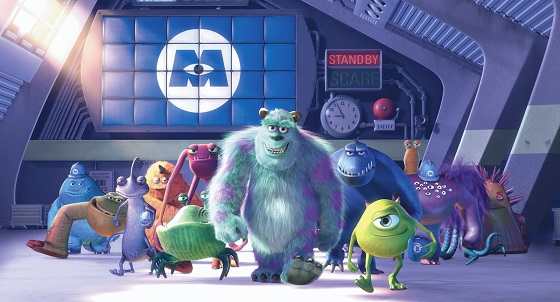 15. Monsters, Inc. 2001