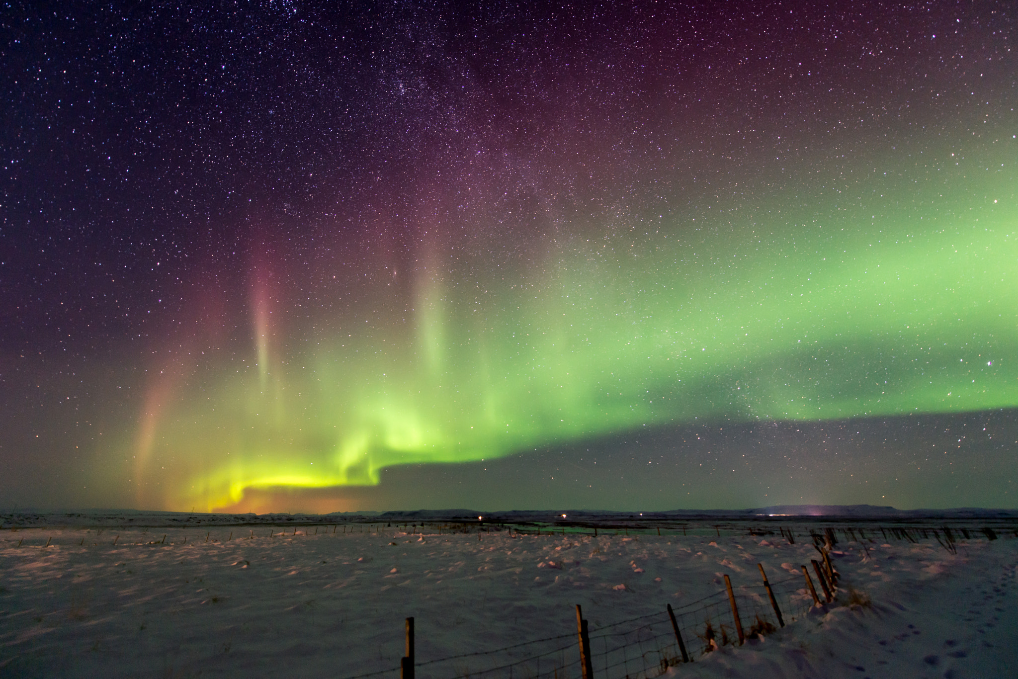 northern lights iceland